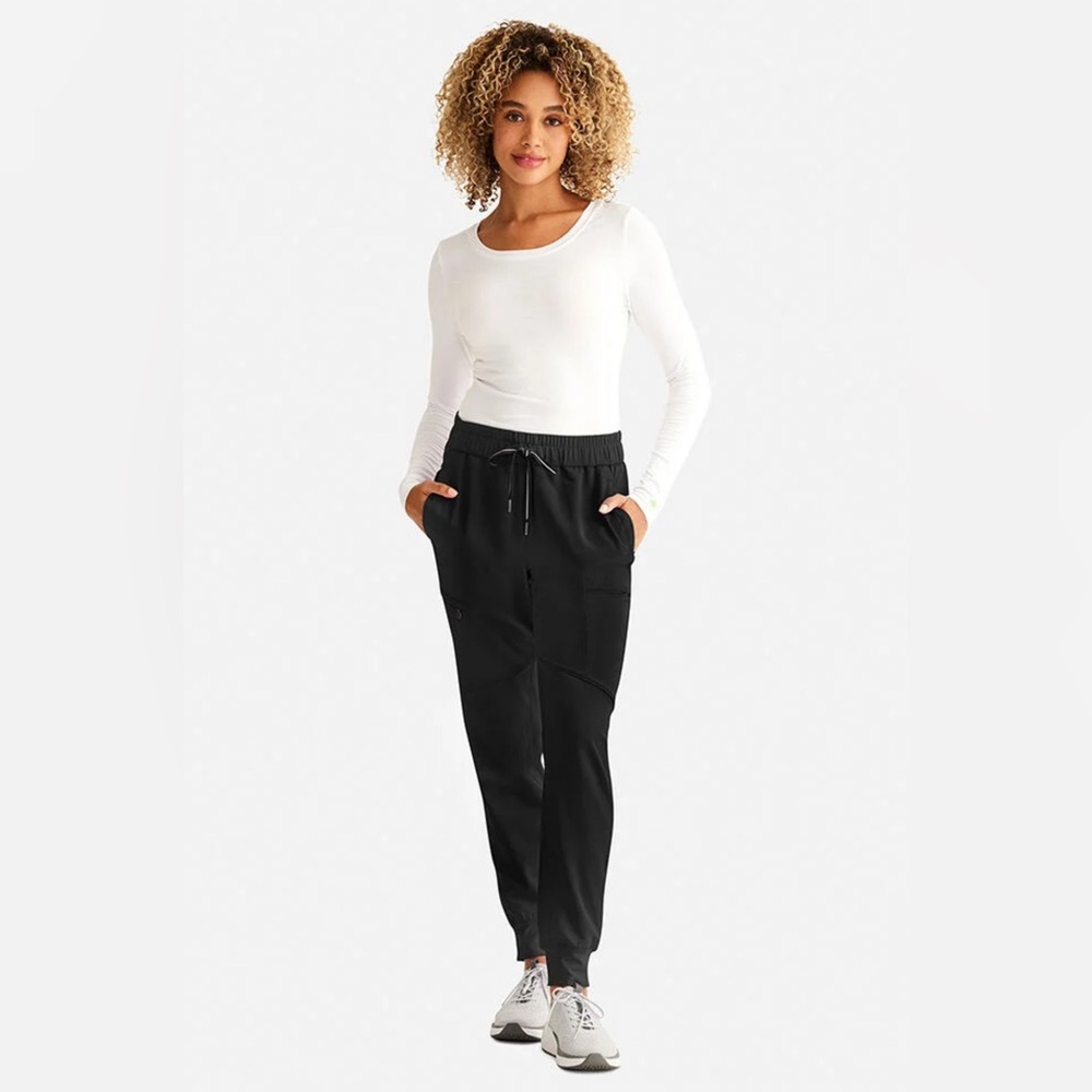 Healing Hands Women's Naya Jogger Scrub Pant - Black - M
